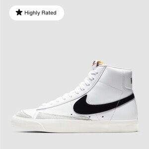 Nike Women’s White and Black Sneakers